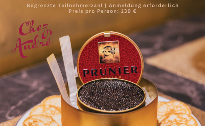 Caviar-Verkostung am 20.02.2026 im Mannheimer Feinkostladen Chez André