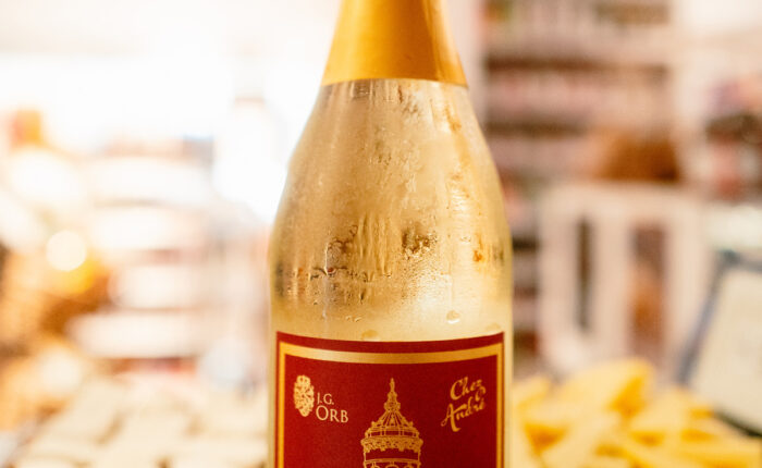 Sektflasche MANNHEIM GOLD