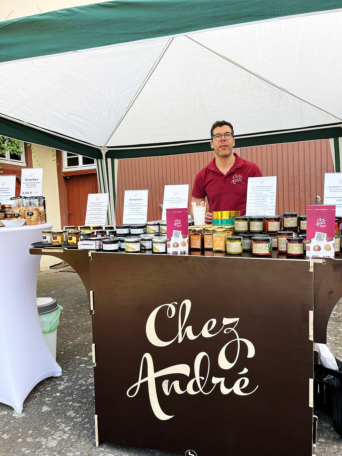 Chez André auf dem Lanz-Park-Fest in Mannheim Lindenhof am 08. und 09. Juli 2023